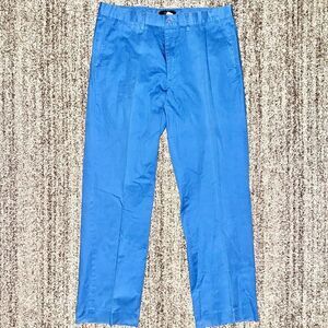 Saks Fifth Avenue Black Label Pleated Dress Pants Blue 36/34